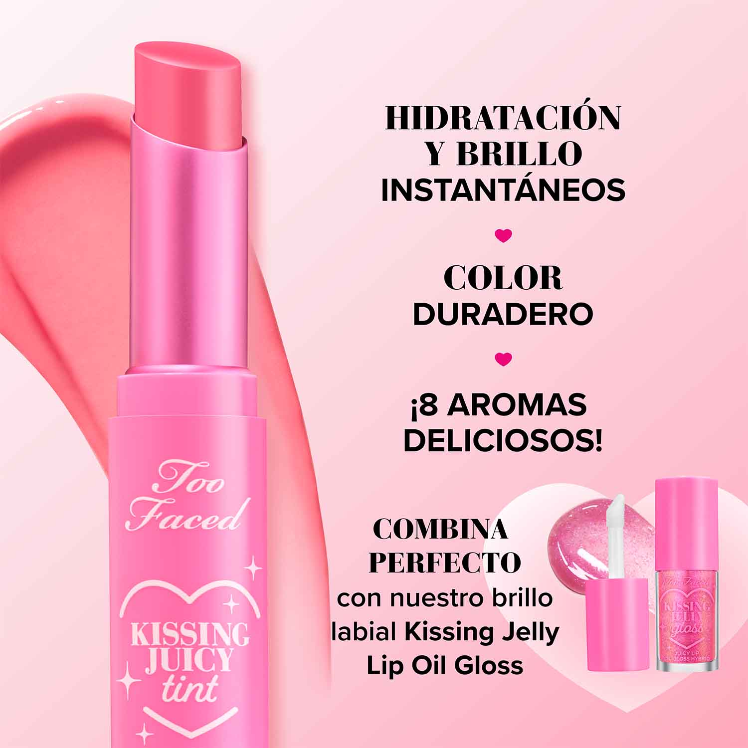 KISSING JUICY TINT LIP BALM (BÁLSAMO HIDRATANTE)